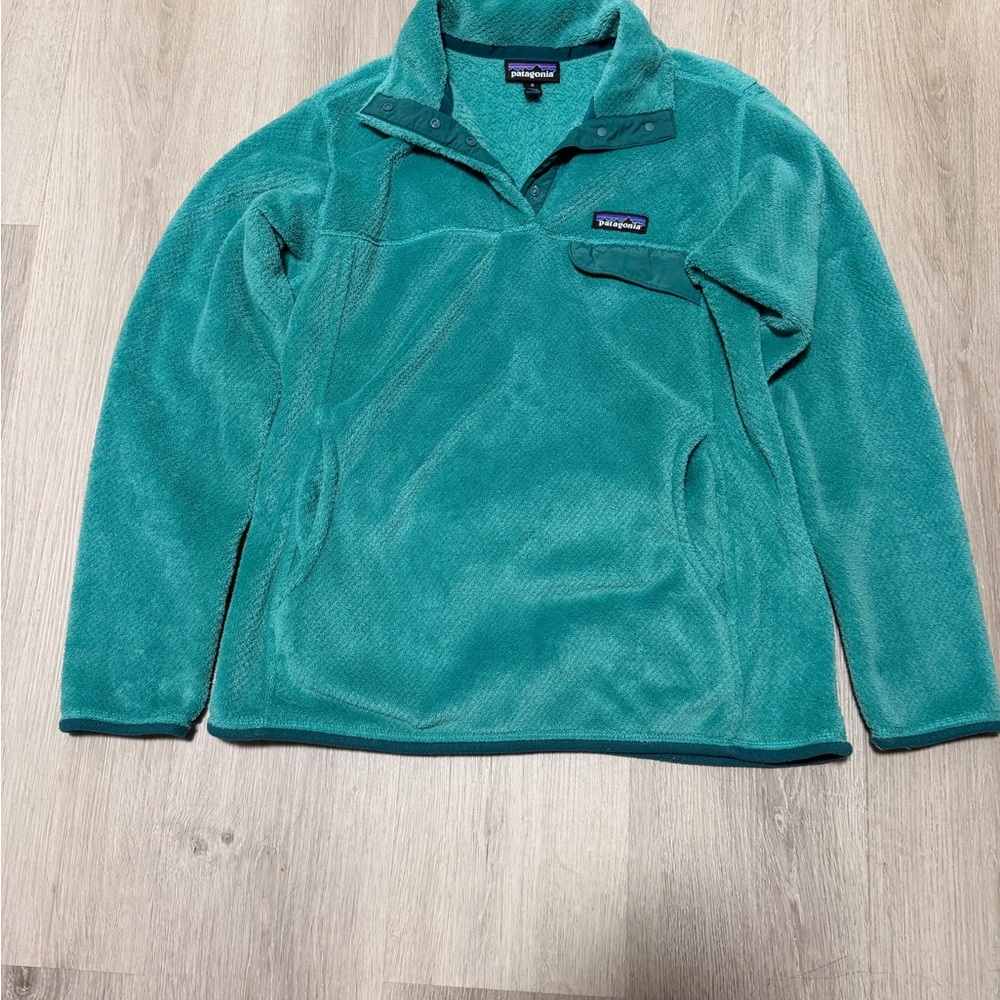 Patagonia Turquoise Snap-T Fleece